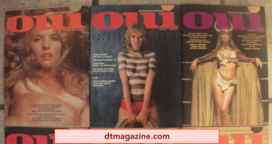 (image for) Lot of 9 Oui Magazines (Banned on Ebay)