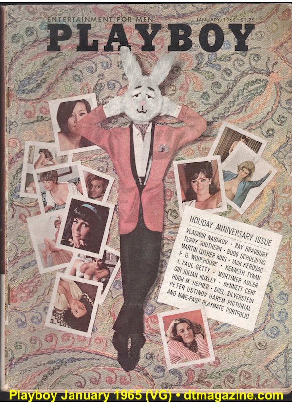 (image for) Playboy January 1965 Sally Duberson Martin Luther King Jack Kerouac Playmate Review VG