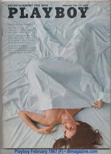 (image for) PLAYBOY FEBRUARY 1967 KIM FARBER URSULA ANDRESS WOODY ALLEN MARK LANE JFK FINE