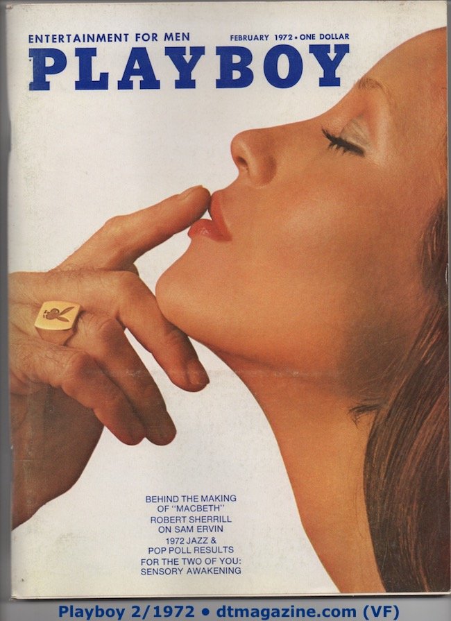 (image for) Playboy February 1972 Roman Polanski R. Buckminster Fuller Jazz Poll Henry Miller VF