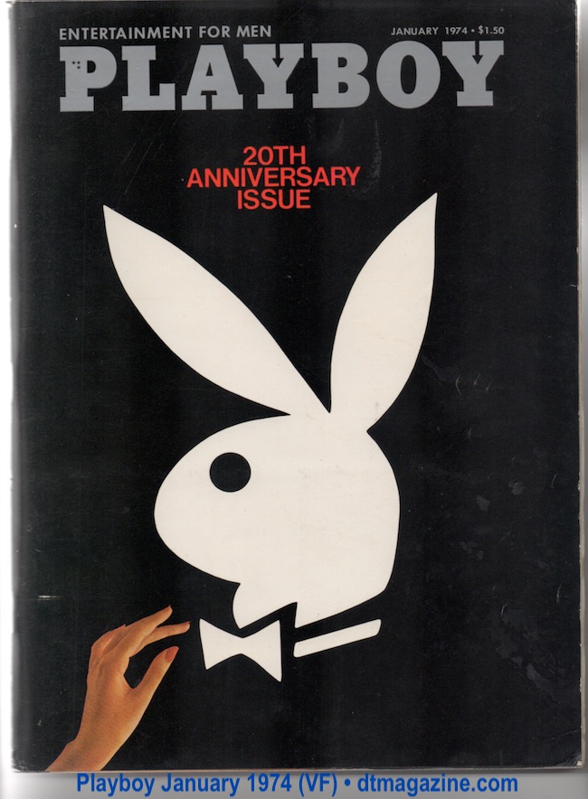 Playboy January 1974 20th Anniversay Issue Very Fine
