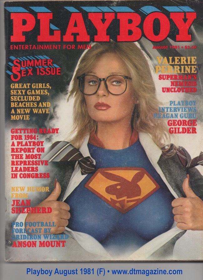 Playboy August 1981 Valerie Perrine Joan Rivers FINE